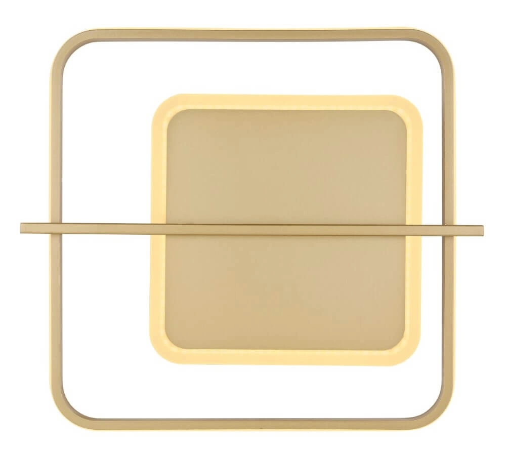 Gouden plafondlamp Reball vierkant Globo 9007371435791