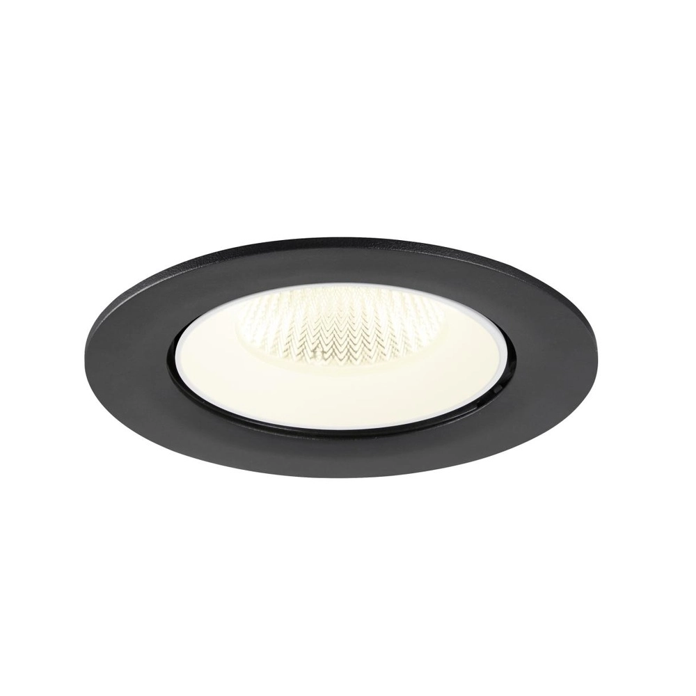 Inbouwspot Numinos Gimble L zwart/wit 4000K - 40gr SLV 4024163310116