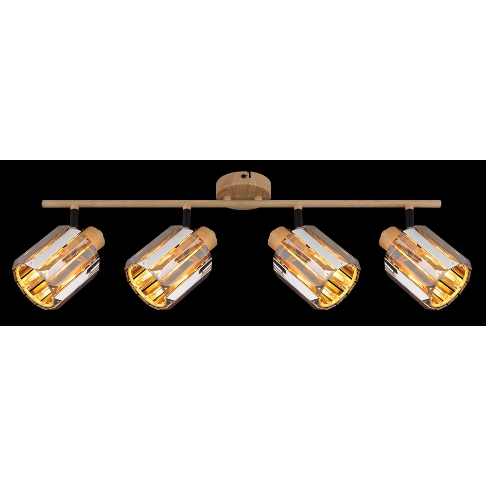 Plafondlamp Run 4-lichts Globo 9007371507986