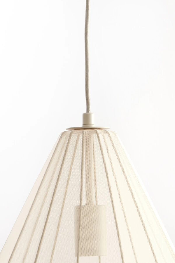 Japandi hanglamp Itela crème Ø 28cm Light & Living 8717807702748