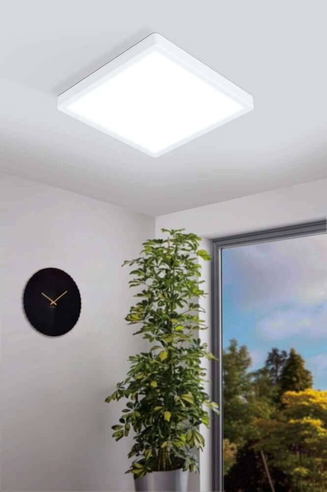 Plafonnière Zigbee Fueva-Z 28,5x28,5cm wit Eglo 9002759988494