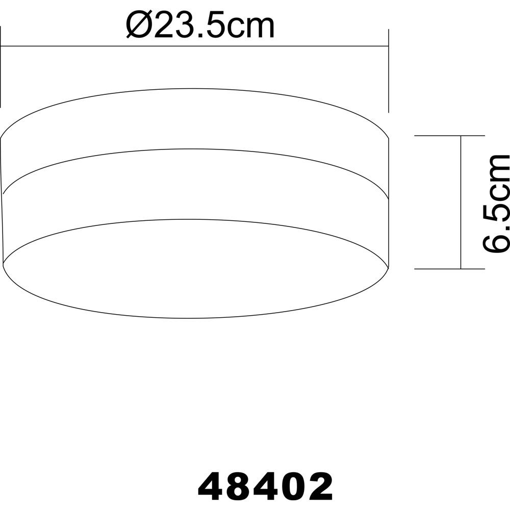 Nikkel plafondlamp Opal Ø 24cm Globo 9007371163458