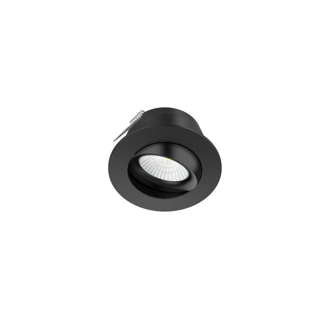 Led inbouwspot Tevo zwart - 2700K Lyora 4255805301593