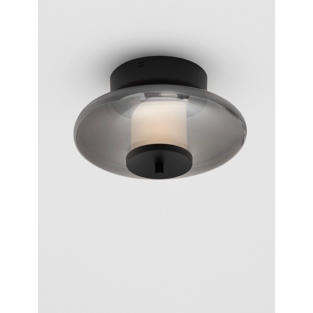 Moderne plafondlamp Ballet zwart Ø 26cm Lyora 5212017479860