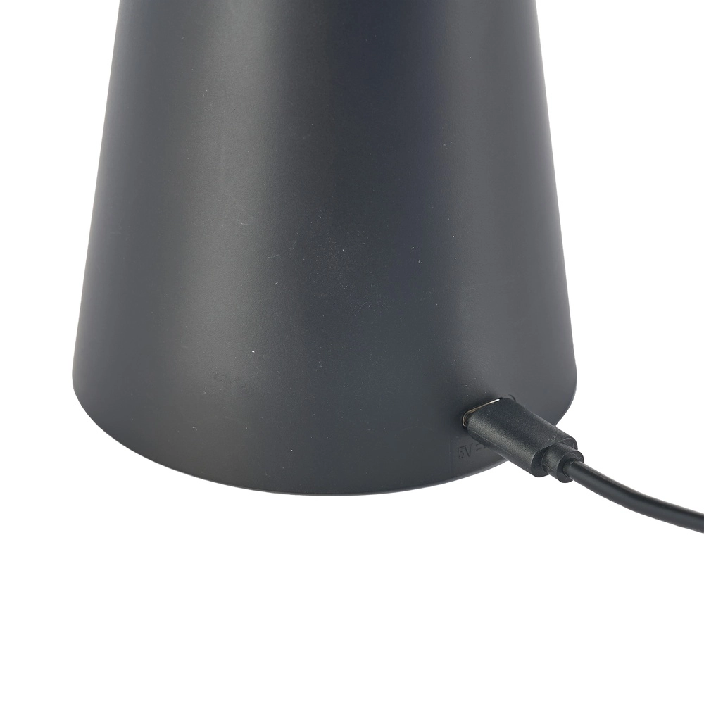 Tafellamp Cirrus zwart Trio 4017807681161