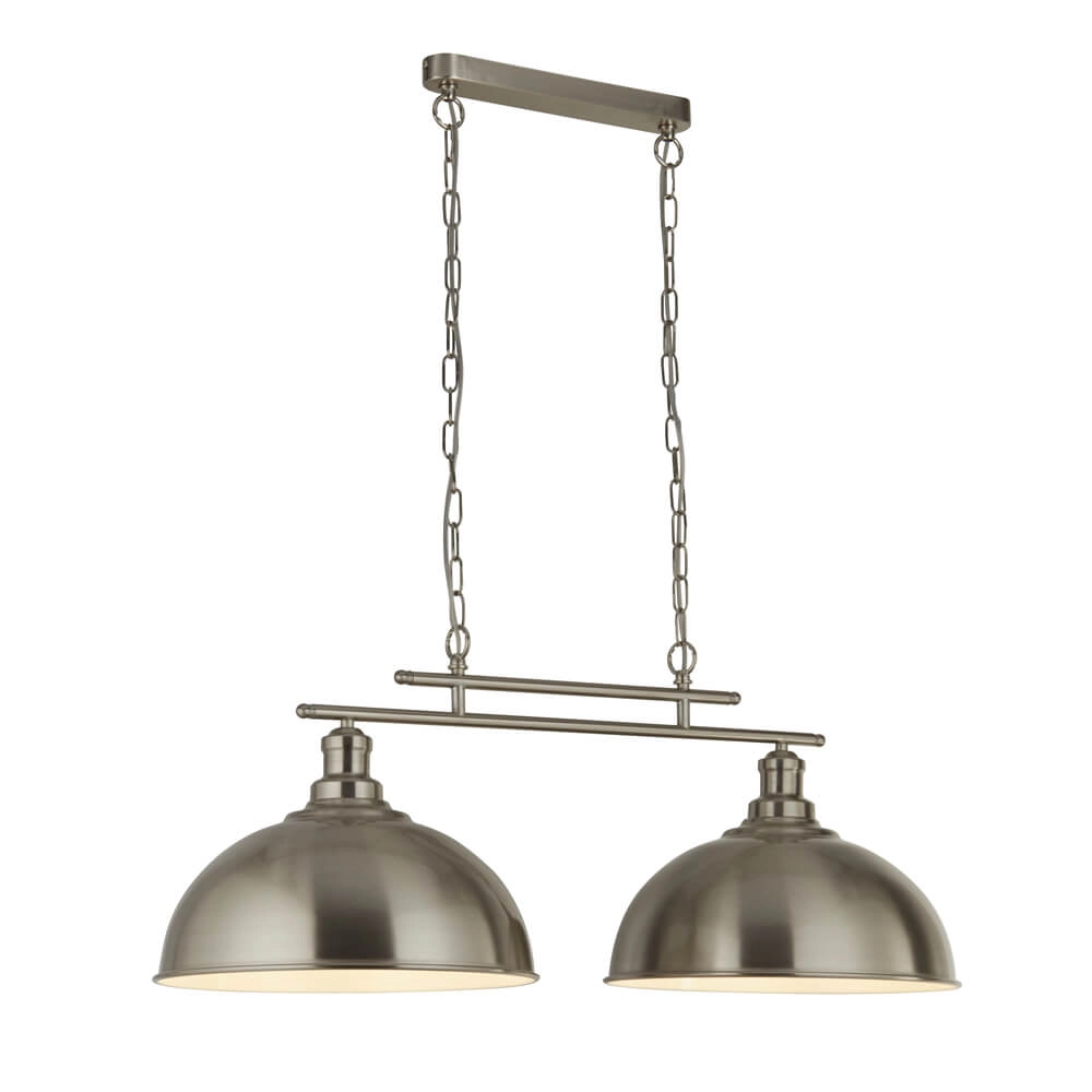 2 lichts hanglamp Fusion Wit Searchlight 5053423202945