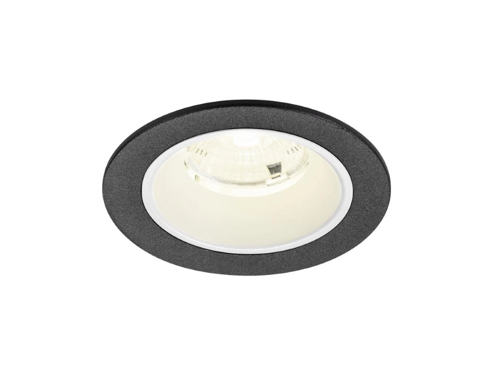 Inbouwspot Numinos S zwart/wit 4000K - 55gr SLV 4024163312783