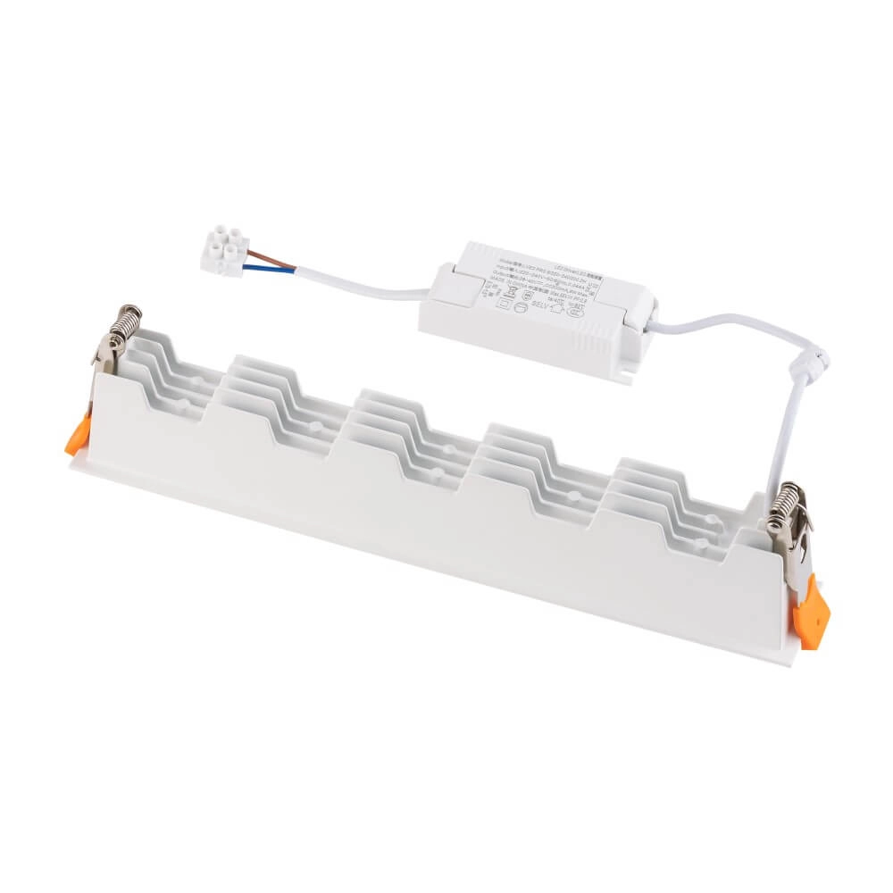 Witte inbouwspot Midi Led 10x1 leds - 3000K Lyora 5903139100458