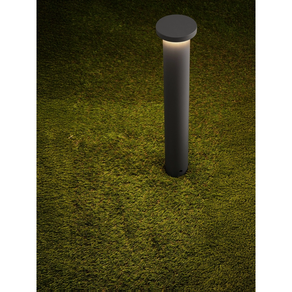 Moderne padverlichting Bast donkergrijs 45cm - 3000K Lyora 5212017497628