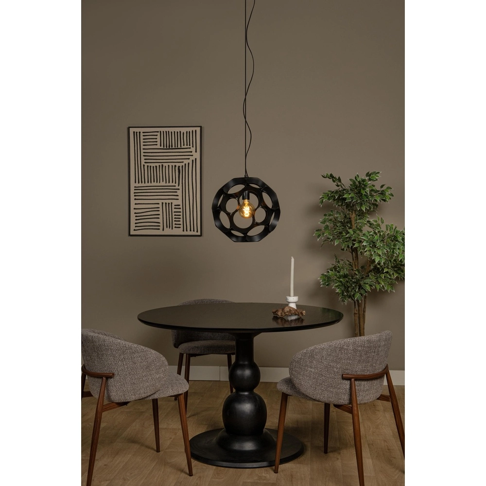 Unieke hanglamp Hannelore Ø 40cm zwart Lucide 5411212106247