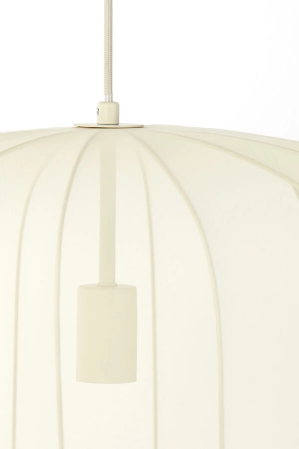 Japandi hanglamp Plumeria crème Ø 60cm Light & Living 8717807651435