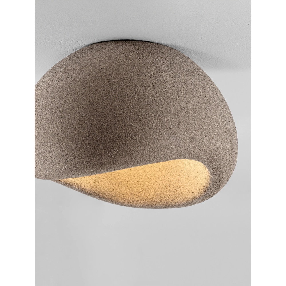 Natuurlijke plafondlamp Aere bruin 40cm Lyora 5212017476760