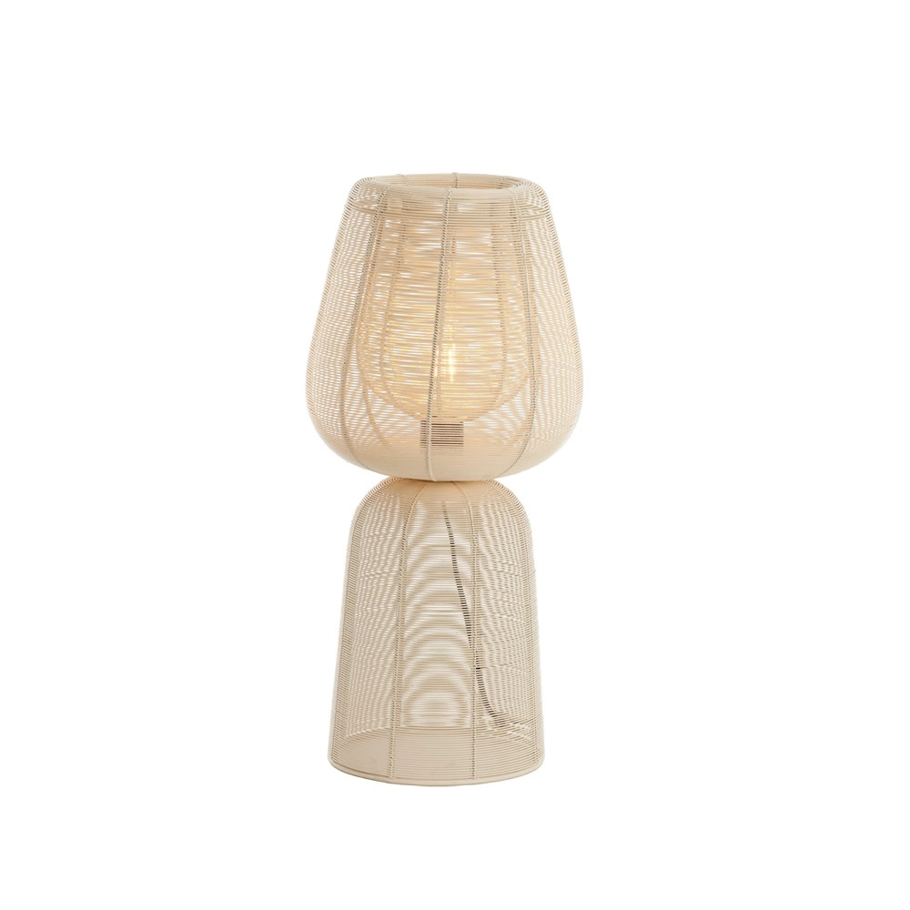 Tafellamp Aboso wit Ø 24cm Light & Living 8717807701598