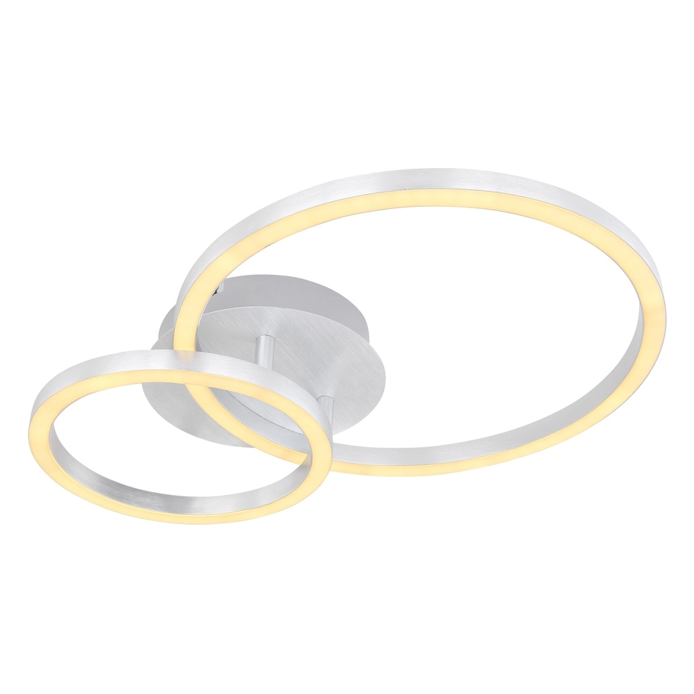 Moderne plafondlamp Reggy RVS