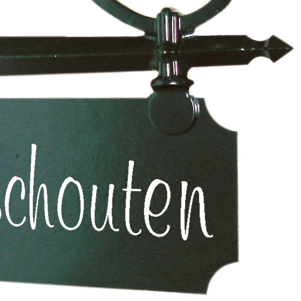 Nameplate Signboard C zwart KS verlichting 8714732562140