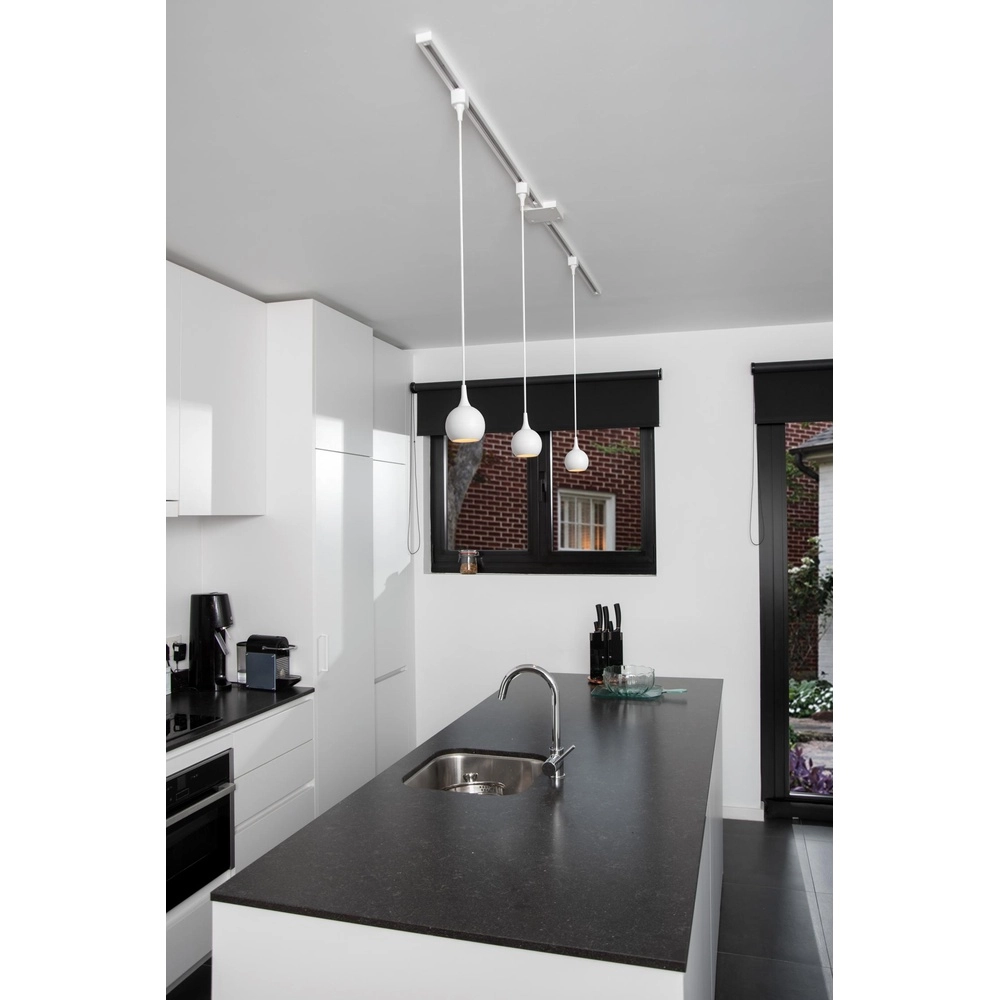 Rail hanglamp Track Favori 1-fase wit Lucide 5411212093882