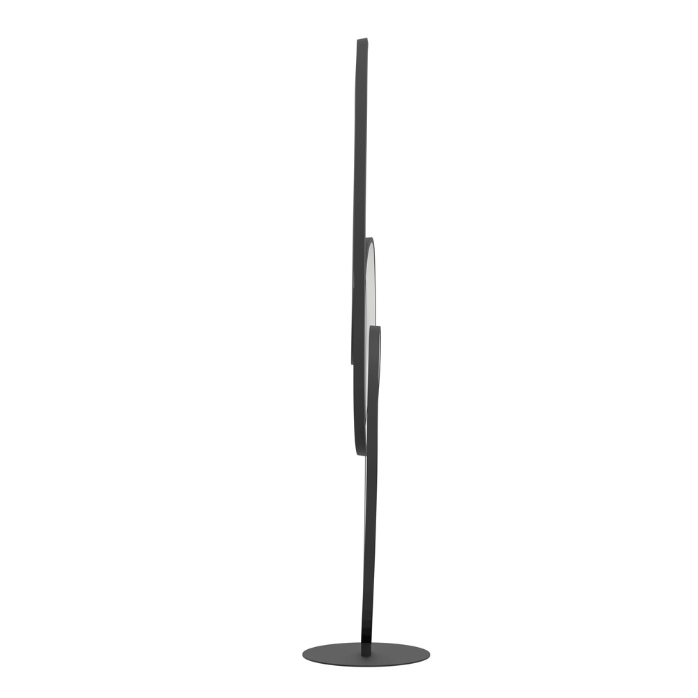 Moderne led vloerlamp Gianella 120cm - zwart Eglo 9008606291489