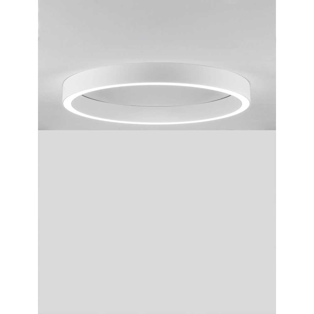 Design plafondlamp Sting wit Ø 80cm