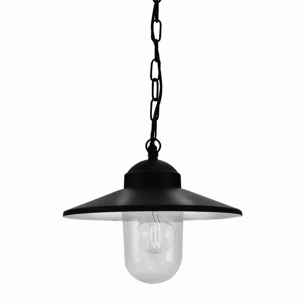Veranda lamp Selva 32cm zwart