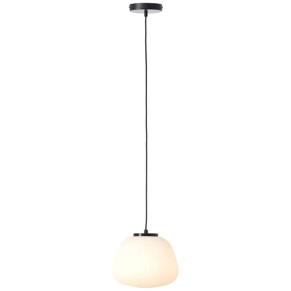 Hanglamp Kaizen zwart met wit Ø 25cm