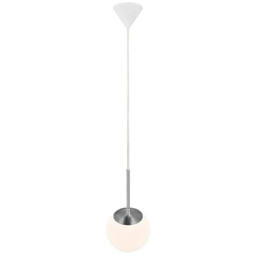 Glazen hanglamp Cafe wit Ø 15cm Nordlux 5701581101012
