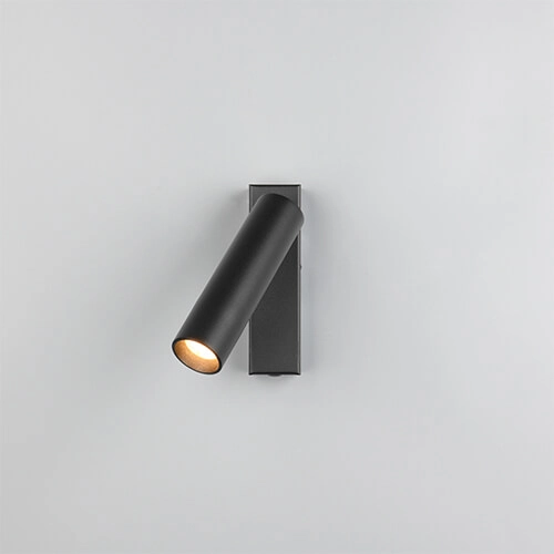 Slanke led wandspot Ambala zwart Trio 4017807612622