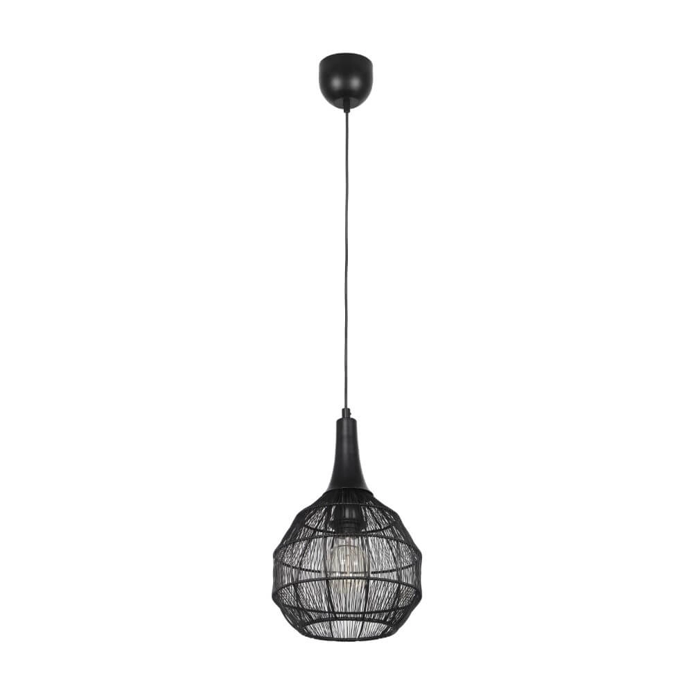 Ronde hanglamp Soraya Ø 26cm - zwart Trio 4017807617474