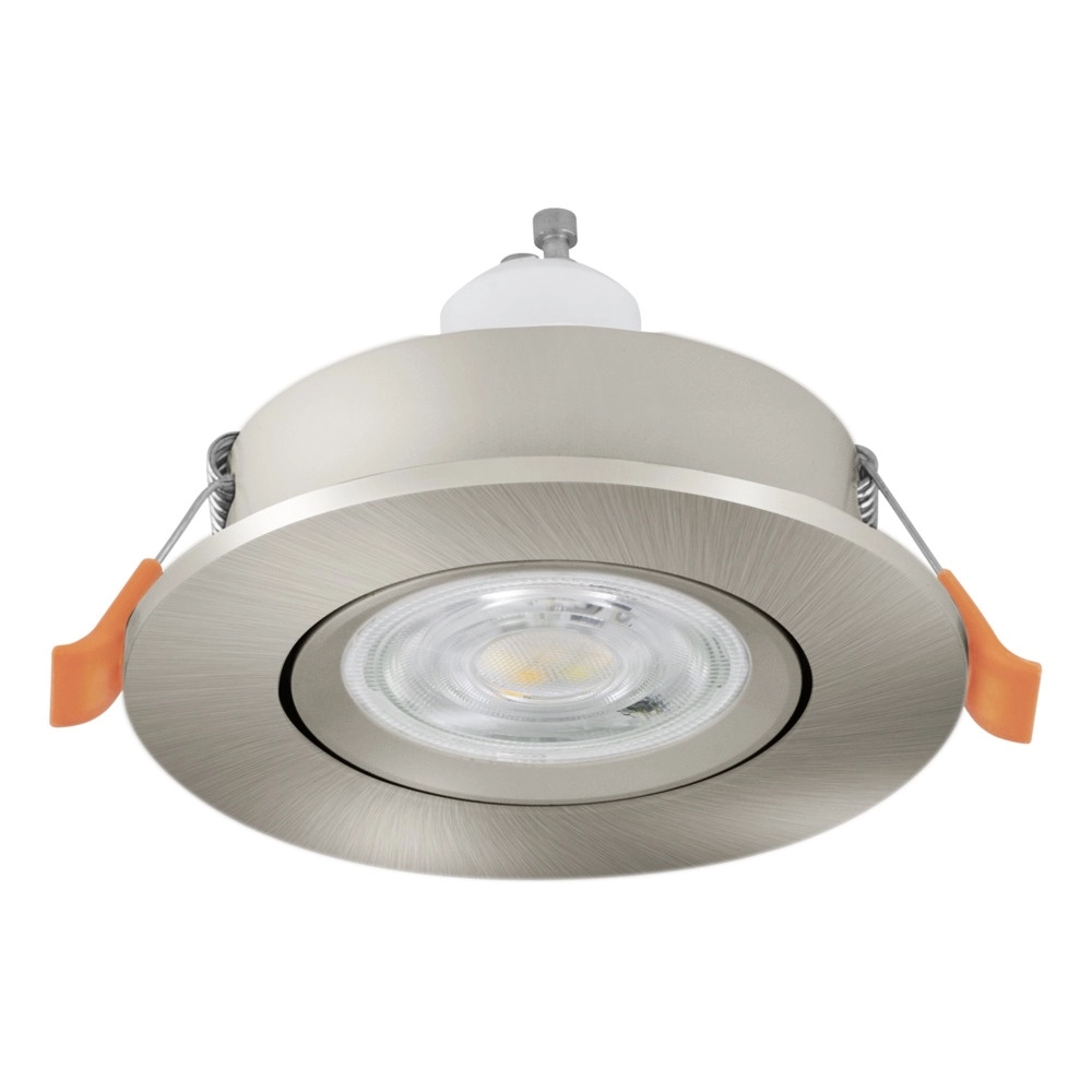 Inbouwspot Barranco nikkel Ø 9cm - 4,5W - 3000K