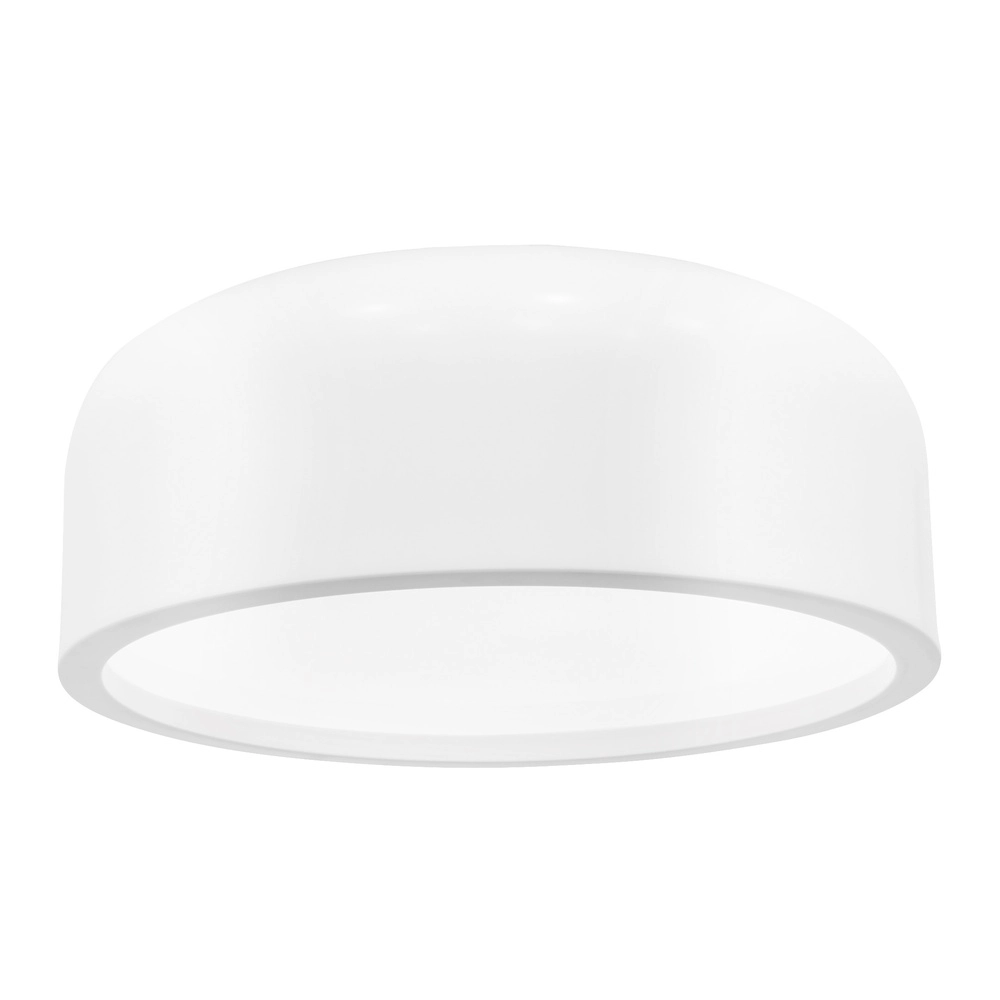 Design plafondlamp Perleto wit Ø 35cm