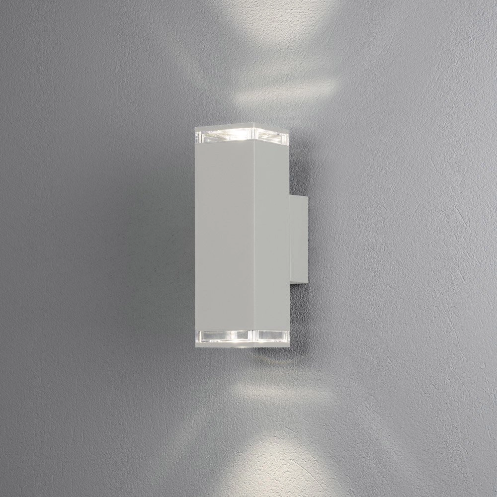 Witte up & downlighter Antares KonstSmide 7318304072504