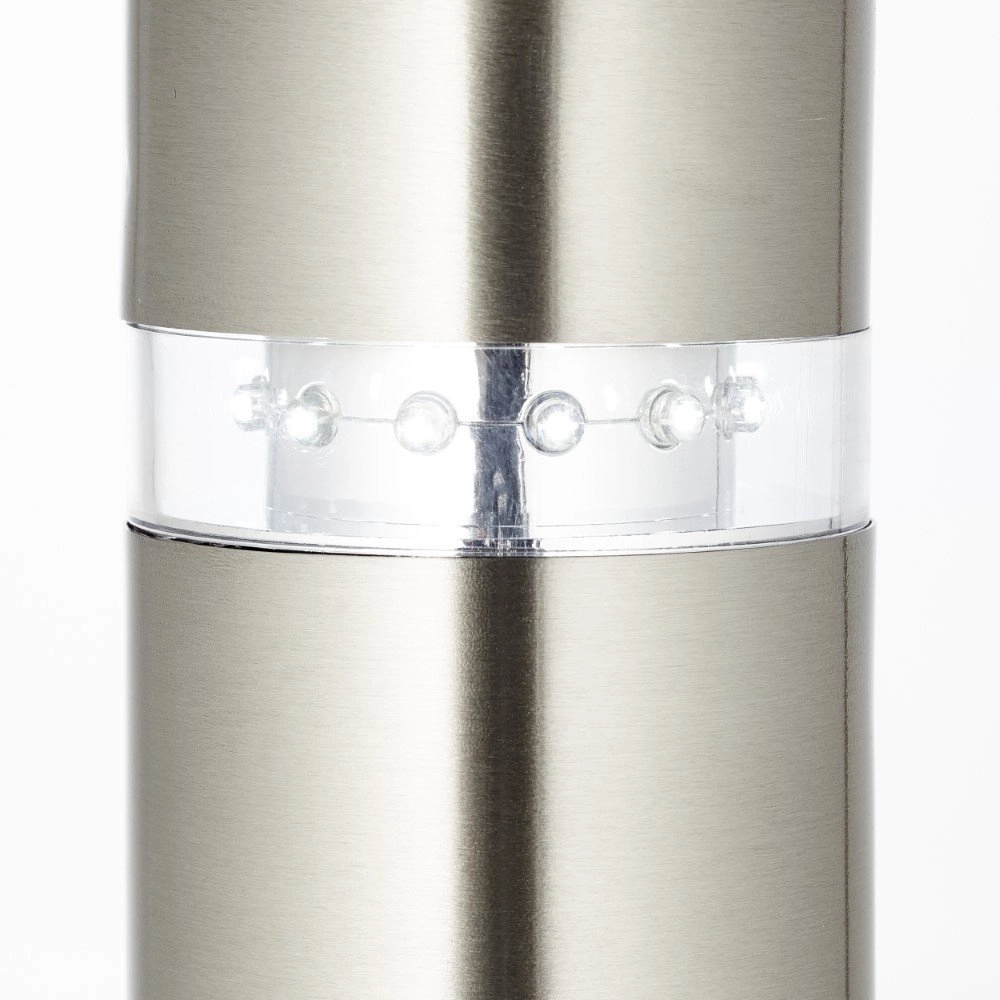 RVS terraslamp Bole met sensor Brilliant 4004353133732