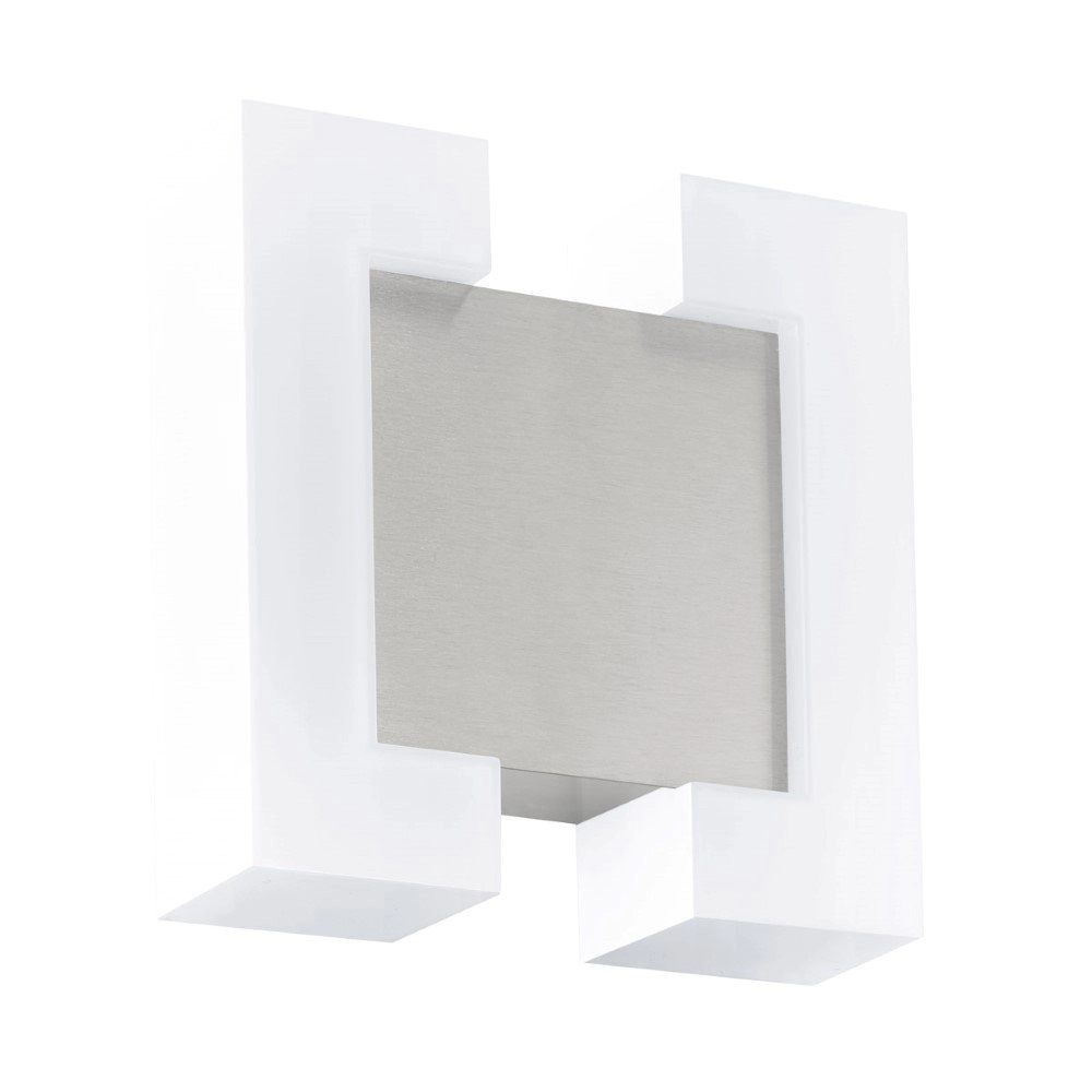 Led buitenlamp Sitia 18cm RVS met wit