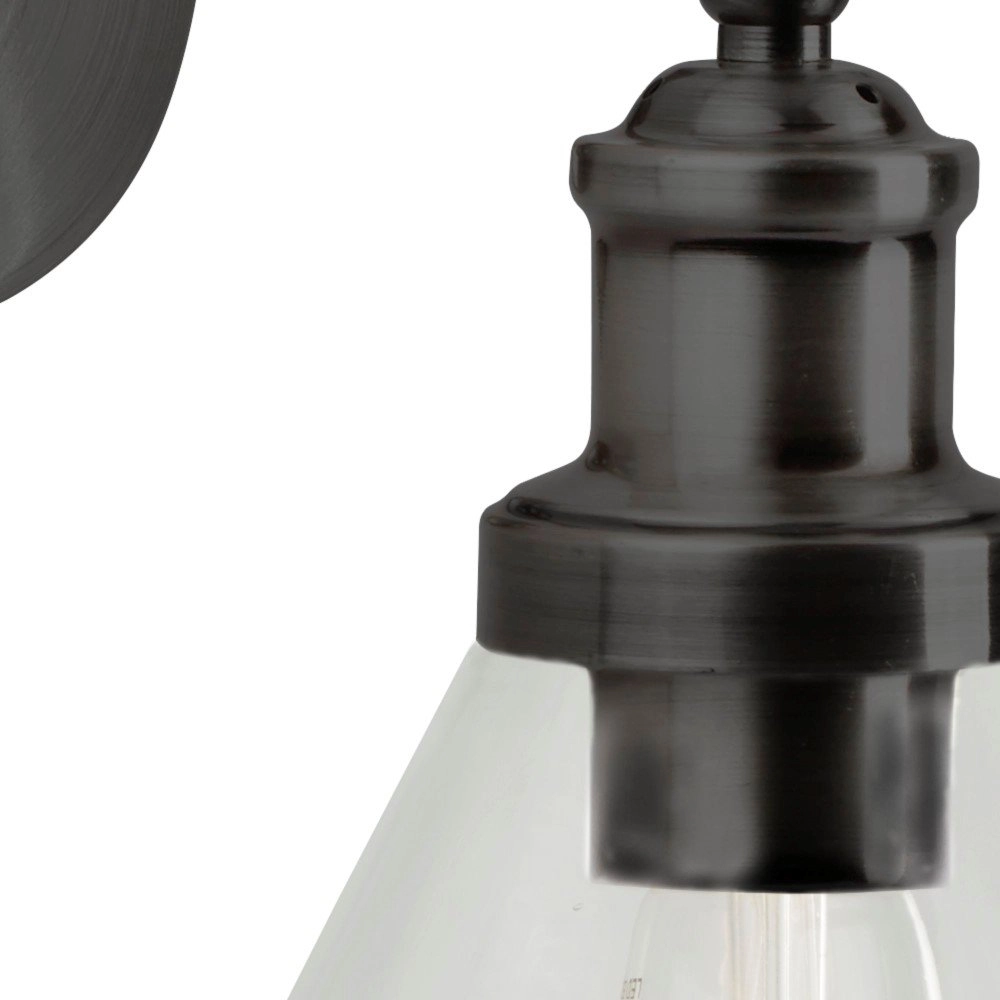 Zwarte wandlamp Pyramid Searchlight 5053423125701