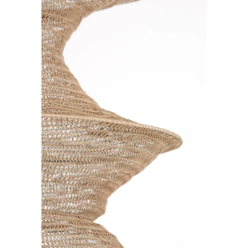 Metalen net hanglamp Nakisha Ø 48cm - zand Light & Living 8717807695071