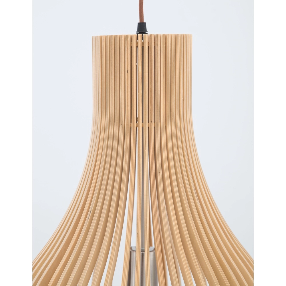 Moderne hanglamp Soho hout Ø 38cm Lyora 5212017424938
