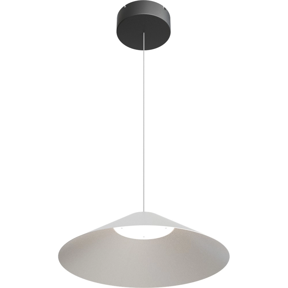 Design hanglamp Ceppo zwart met nikkel Ø 45cm