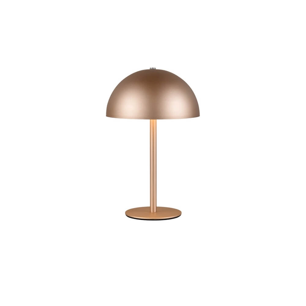 Tafellamp Munoz koffiebruin Ø 13cm Trio 4017807642537