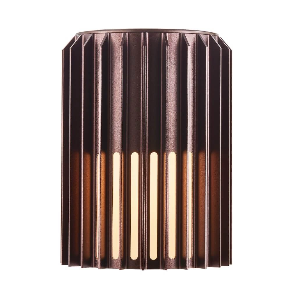 Design outdoor lamp Aludra single - brown metallic Nordlux 5704924022043