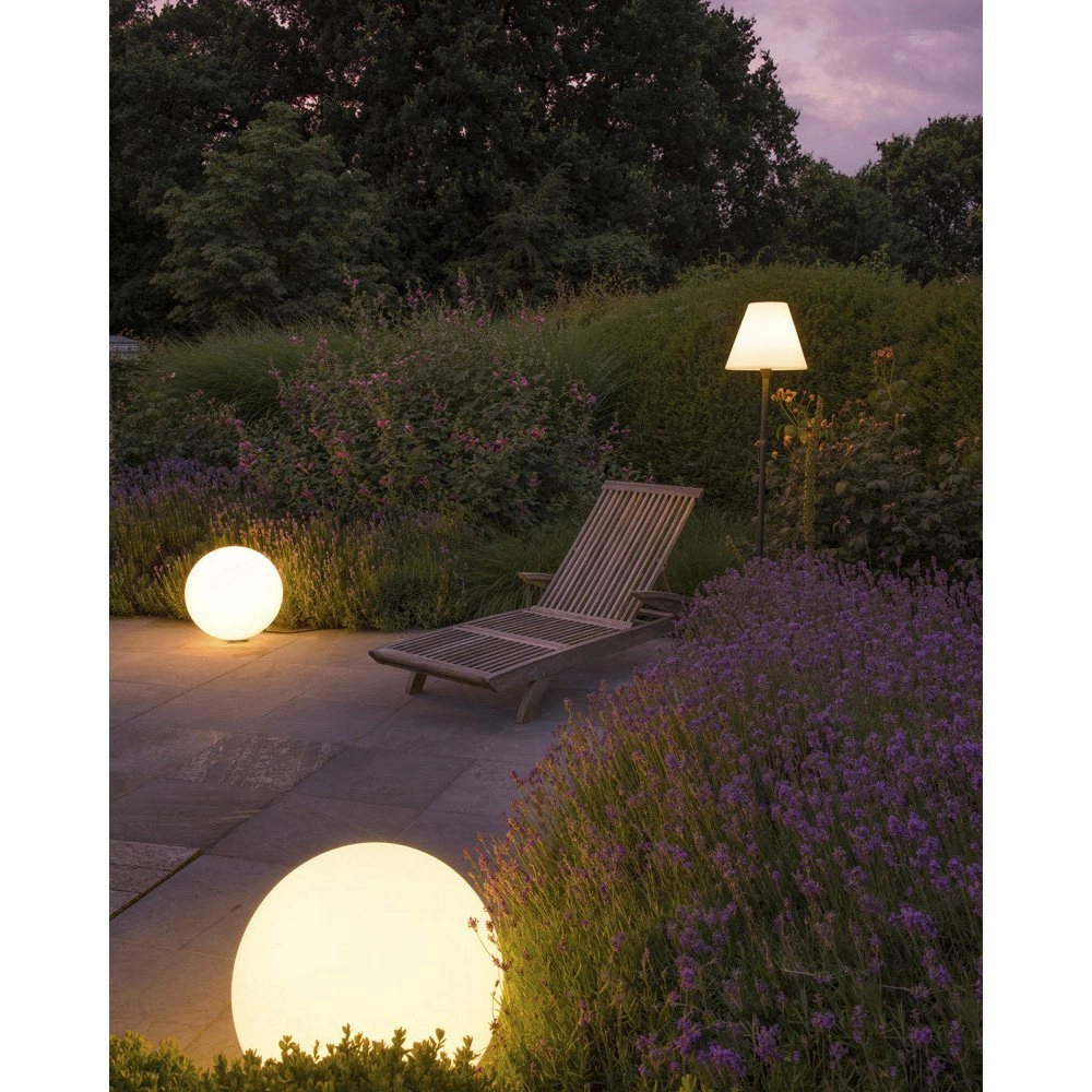 Tuinlamp Rotoball Floor 50 Bol SLV 4024163134606