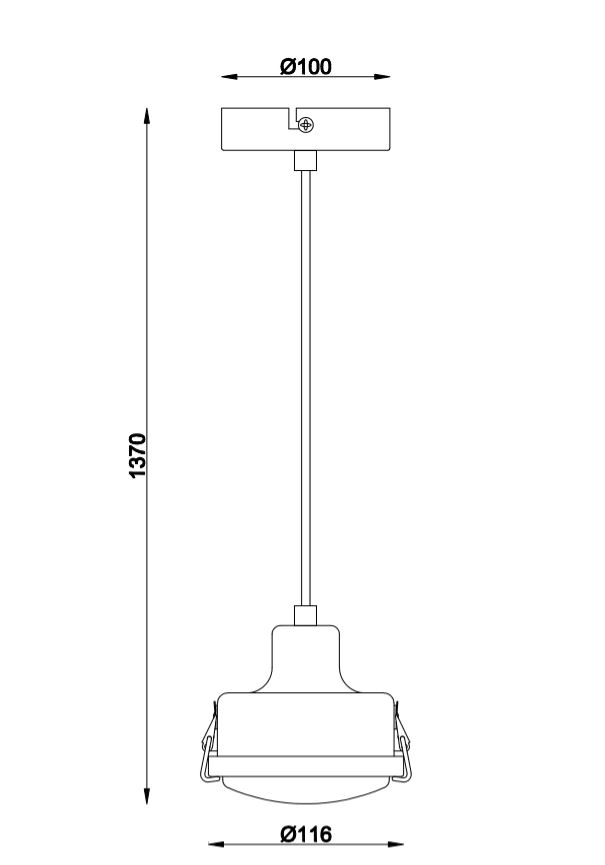 Hanglamp Satellite Nostalgisch KS verlichting 8714732684606