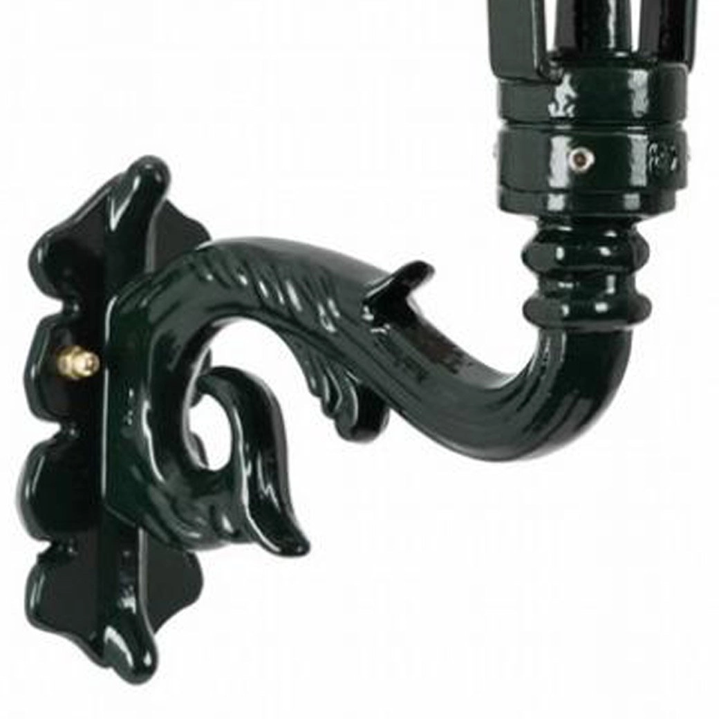 Buitenlamp Schardam nostalgie - zwart KS verlichting 8714732121743