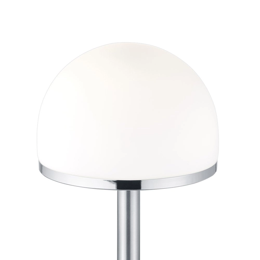 LED lampenkap tafellamp Berlin grijs Trio 4017807371758