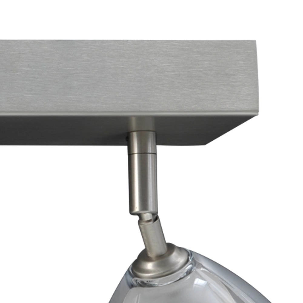 Led plafondlamp Caterina LED Beam 2-lichts metaalgrijs Masterlight 8718121210742
