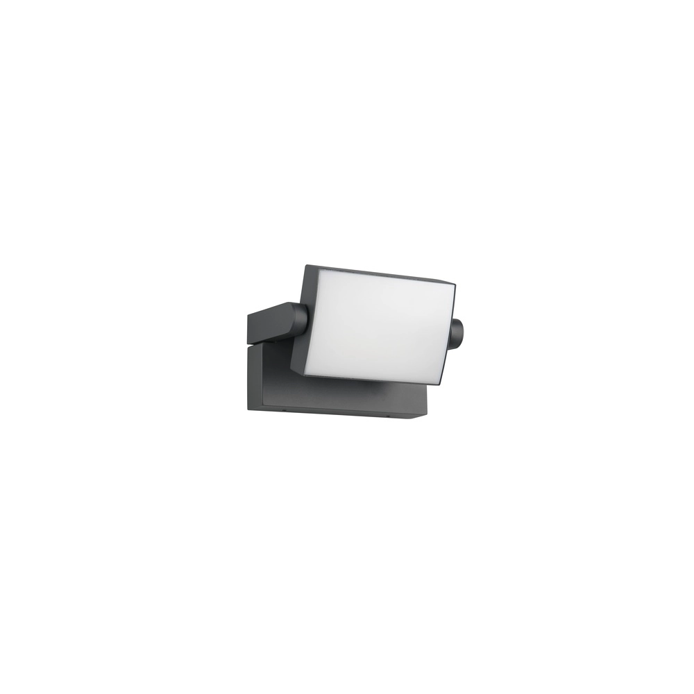 Richtbare wandlamp Kansas antraciet Trio 4017807603569