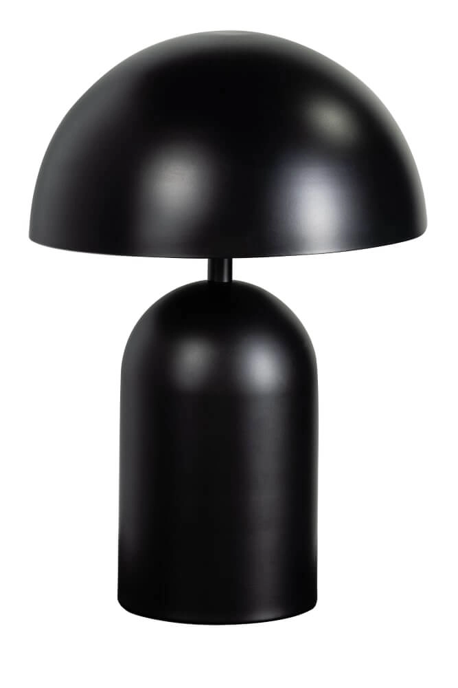 Zwarte tafellamp Bobby