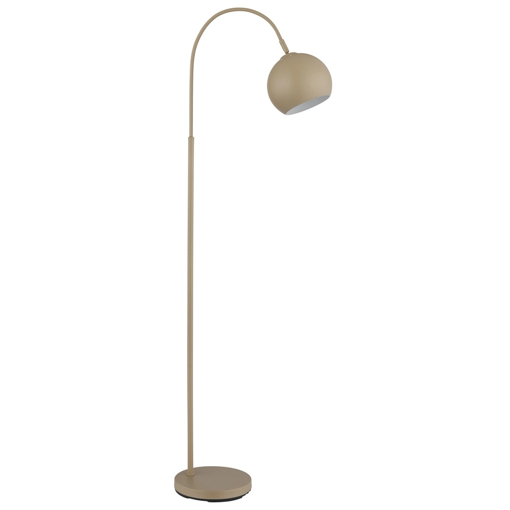 Moderne vloerlamp Benno zand bruin Globo 9007371507566