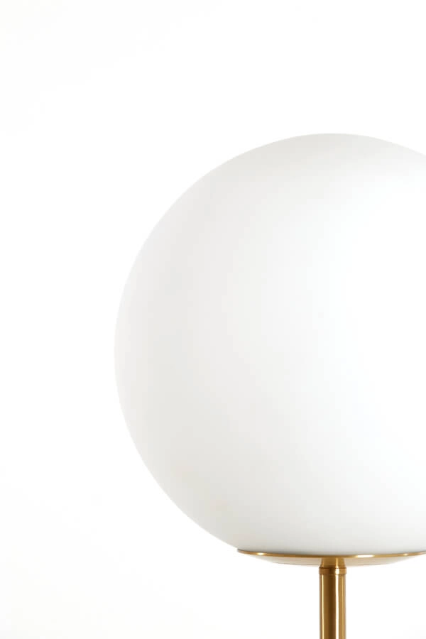 Unieke vloerlamp Medina wit met goud Light & Living 8717807650889