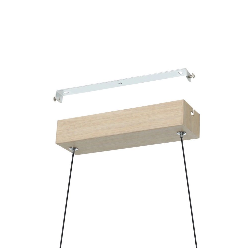 Houtlook led hanglamp Lasana 4 90cm Eglo 9008606310326