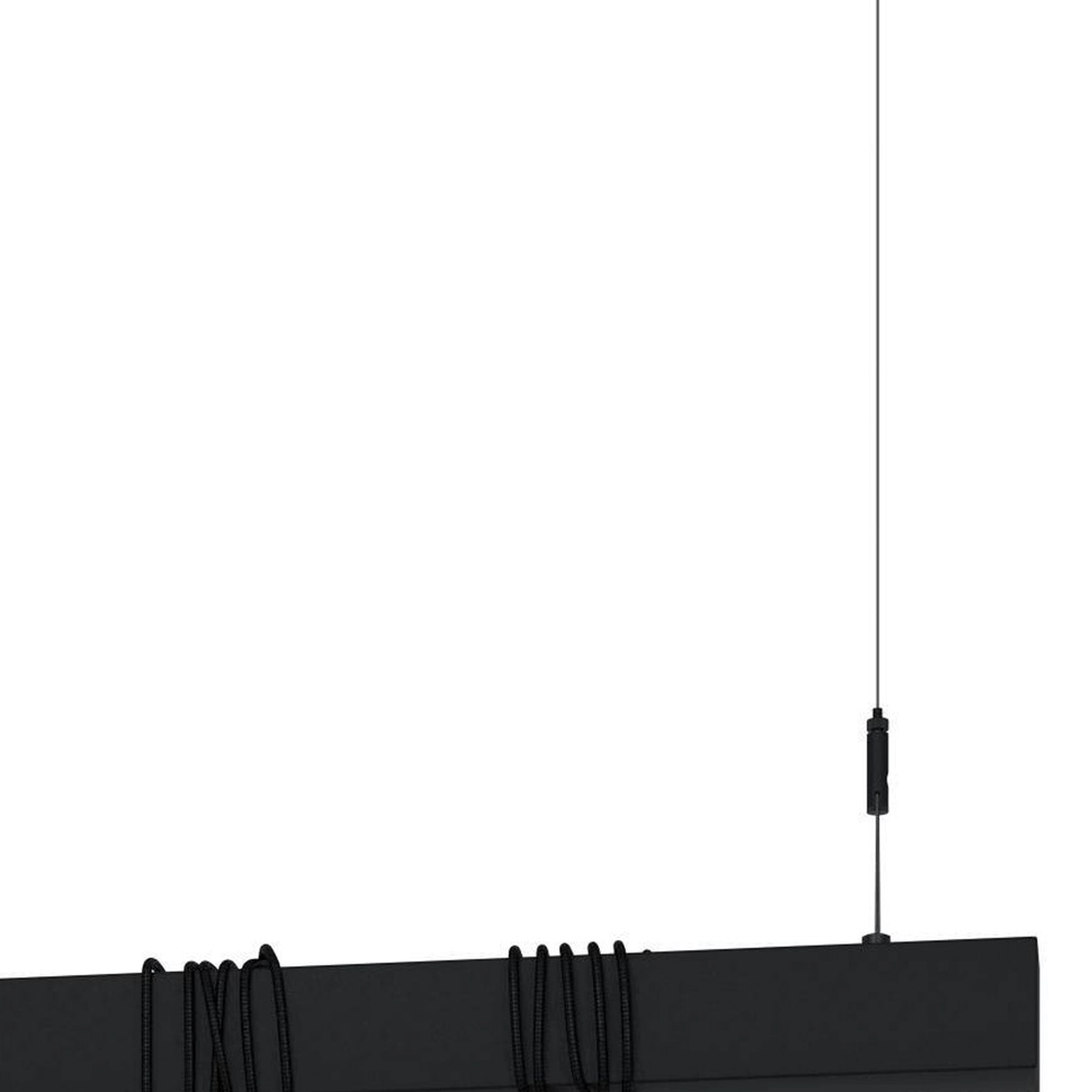 7-lichts hanglamp Townshend-B zwart - eettafel Eglo 9002759399382