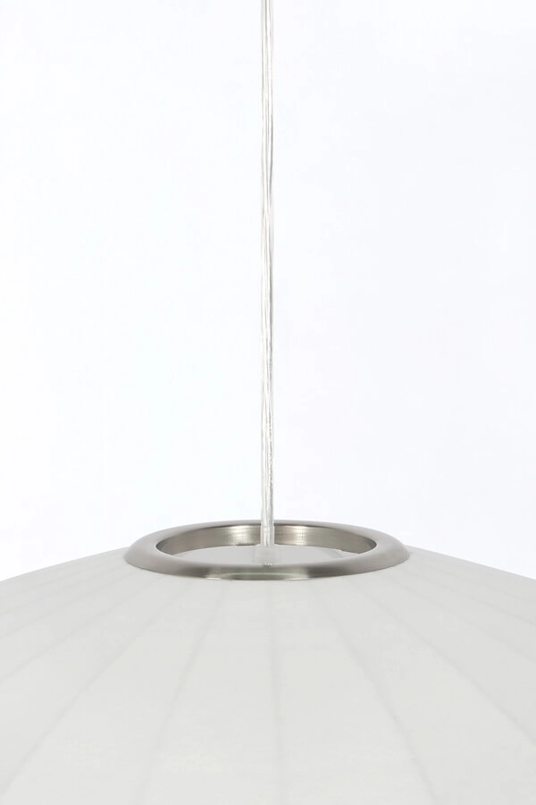 Japandi hanglamp Fay Ø 60cm wit Light & Living 8717807760373